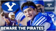 BYU Cougars Face DANGEROUS East Carolina | Will Bear Bachmeier DISARM Pirates? Kalani Sitake & UCLA?