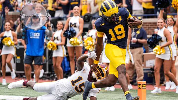 Bryce Underwood: Training wheels are off in Michigan football rout