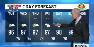 Only a Slight Shower Chance Friday