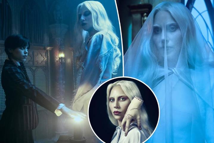 Who does Lady Gaga play on 'Wednesday' Season 2?