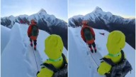 Video | Alpinista se soltó del arnés para tomarse una selfie en monte Gongga en China y murió tras caer al vacío