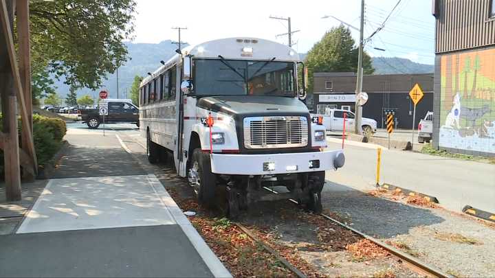 Island Corridor Foundation floats rail bus to restore rail service
