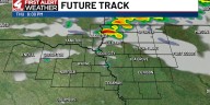 Areas of smoke with a chance of storms by later Thursday