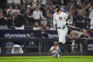 Aaron Judge ties MLB record by hitting 50 homers for 4th time, matching Ruth, McGwire and Sosa