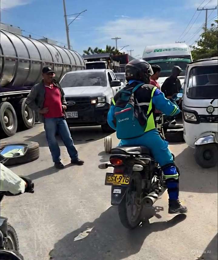 Troncal del Caribe bloqueada: comunidad exige solución urgente a falla eléctrica