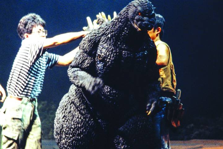 Godzilla then and now
