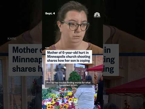 Mother of 8-year-old hurt in Minneapolis church shooting shares how her son is coping