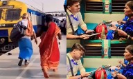 Compassion on the tracks! Heartfelt viral Railway moments of elderly people winning internet, watch