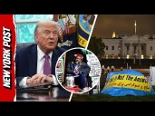 Trump Orders 44-Year-Old Protest Tent be Removed: 'Take it Down'