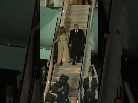 Trump, Melania Arrive in London for UK State Visit