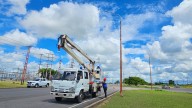 Restauran el alumbrado público en la zona industrial y otros distribuidores