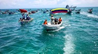 Pescadoras y pescadores realizan movilizaciones marítimas en defensa de la soberanía