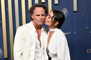 Fans Are Calling Out This ‘Awkward’ PDA Moment With Walton Goggins & His Wife Nadia Conners