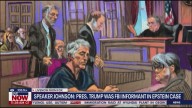 Trump was FBI informant in Epstein case, Johnson says