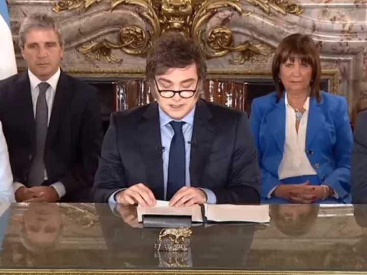 Milei hablará por cadena nacional por la presentación del Presupuesto 2026