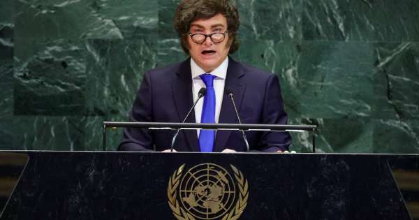 Milei defendió a Trump y criticó a la ONU: "Se convirtió en un gobierno de burócratas"