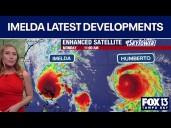 Imelda moving away from Florida as it develops