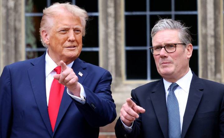 Reconocimiento de Palestina, una de las "pocas diferencias" entre Trump y Starmer