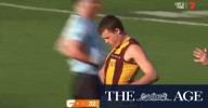 Jack Ginnivan AFL goal celebrations: From the Anzac Day shush to the Telstra meme
