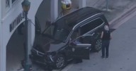 3 assessed after SUV crashes into South Miami building