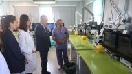 El conselleiro de Sanidade visita el Instituto de Investigación Biomédica de A Coruña