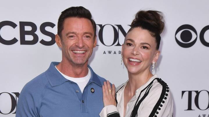 Hugh Jackman and Sutton Foster Spotted Together in Rare Outing