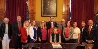 Gov. Kim Reynolds, Iowa delegation return to India on 2025 trade mission