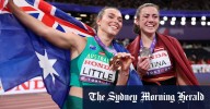 World Athletics Championships: Dr Mackenzie Little wins world javelin bronze after working as a doctor at Royal North Shore Hospital in Sydney