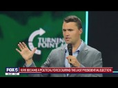 Trump orders flags lowered after Charlie Kirk’s assassination as FBI searches for gunman
