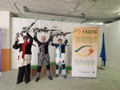 Jaén deja el listón alto en el XVII Campeonato de Andalucía de Tiro Olímpico para ciegos