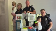 4-year-old girl recovering from abuse gets surprise gift from IMPD officers