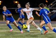 Rian Hammaker, East Pennsboro girls soccer blank Mifflin County