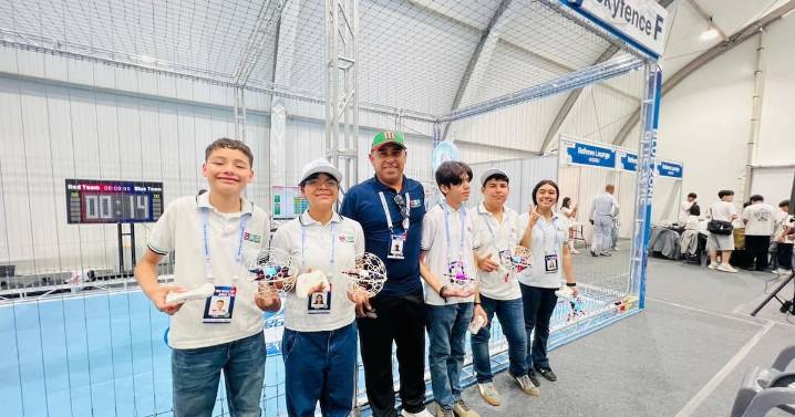 Cachanillas destacan en debut internacional de “Dronesoccer” en Corea del Sur