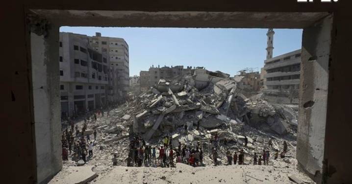Hace Israel añicos el edificio más alto de Gaza: una torre de 18 plantas y 60 apartamentos