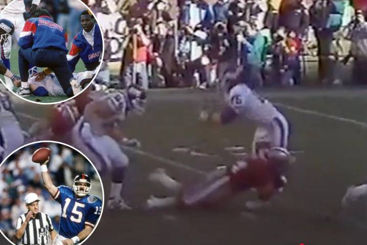 Giants folk legend Jeff Hostetler says he won Super Bowl with torn ACL