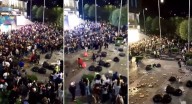 Violentos enfrentamientos en Bogotá luego del partido Colombia vs. Venezuela Durante los disturbios, los vigilantes desplegados en el área intentaron contener la violencia y restablecer el orden. Sin 