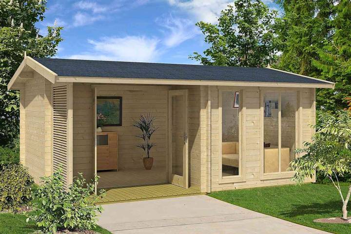 This Amazon Tiny House With French Doors Is $10K