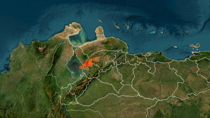 Funvisis reporta sismo de 3.7 al este de Bachaquero en la tarde este jueves