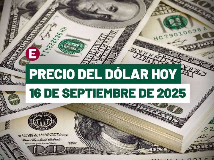 Precio del dólar hoy 16 de septiembre: ¿Cómo está el tipo de cambio en México?