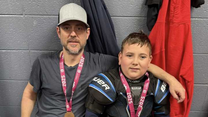 Sledge Hockey Father helps son and others enjoy competing on the ice