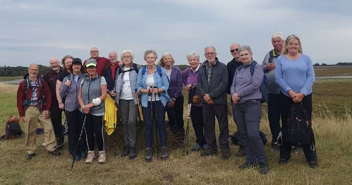 Claremont Rambling Club enjoy walk along the John Muir Way