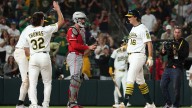 Kurtz hits 493-foot grand slam, longest MLB homer this season, as Athletics beat Reds
