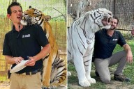 Tiger handler and 'Joe Exotic associate' fatally mauled by tiger at Oklahoma preserve
