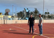 Mejoradas las canchas de Costa Calma