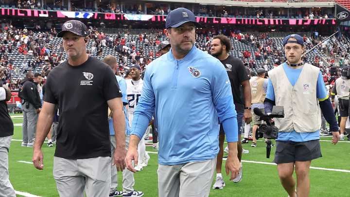 Titans’ Brian Callahan puts positive spin on Cam Ward’s epic postgame rant