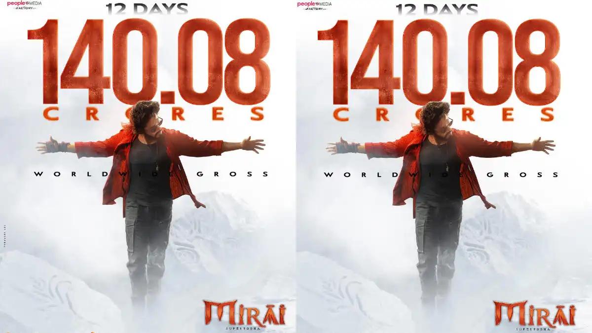 Mirai Crosses Rs. 140 Crore in 12 Days, Eyes Rs. 150 Crore Mark