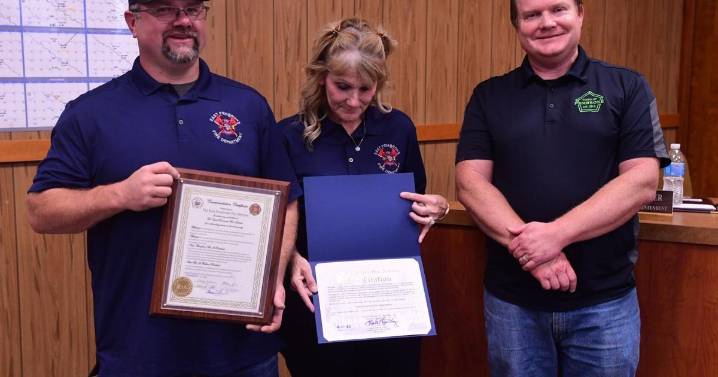Pembroke Town Board honors first responders