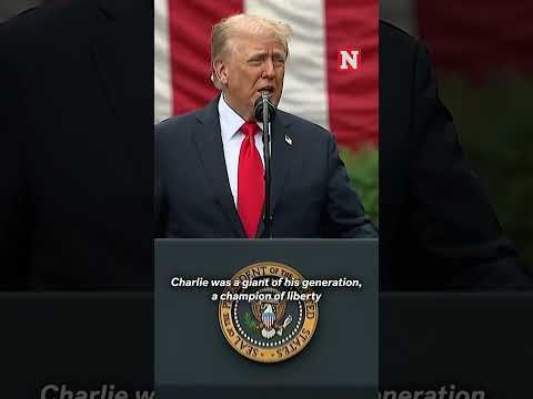 Donald Trump To Award Charlie Kirk The Presidential Medal of Freedom