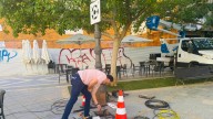 El 60% de las farolas del casco antiguo de Lorca ya tienen lámparas LED