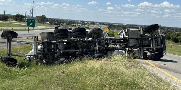 Woodway public safety responds to single-vehicle rollover near Midway Administration Building